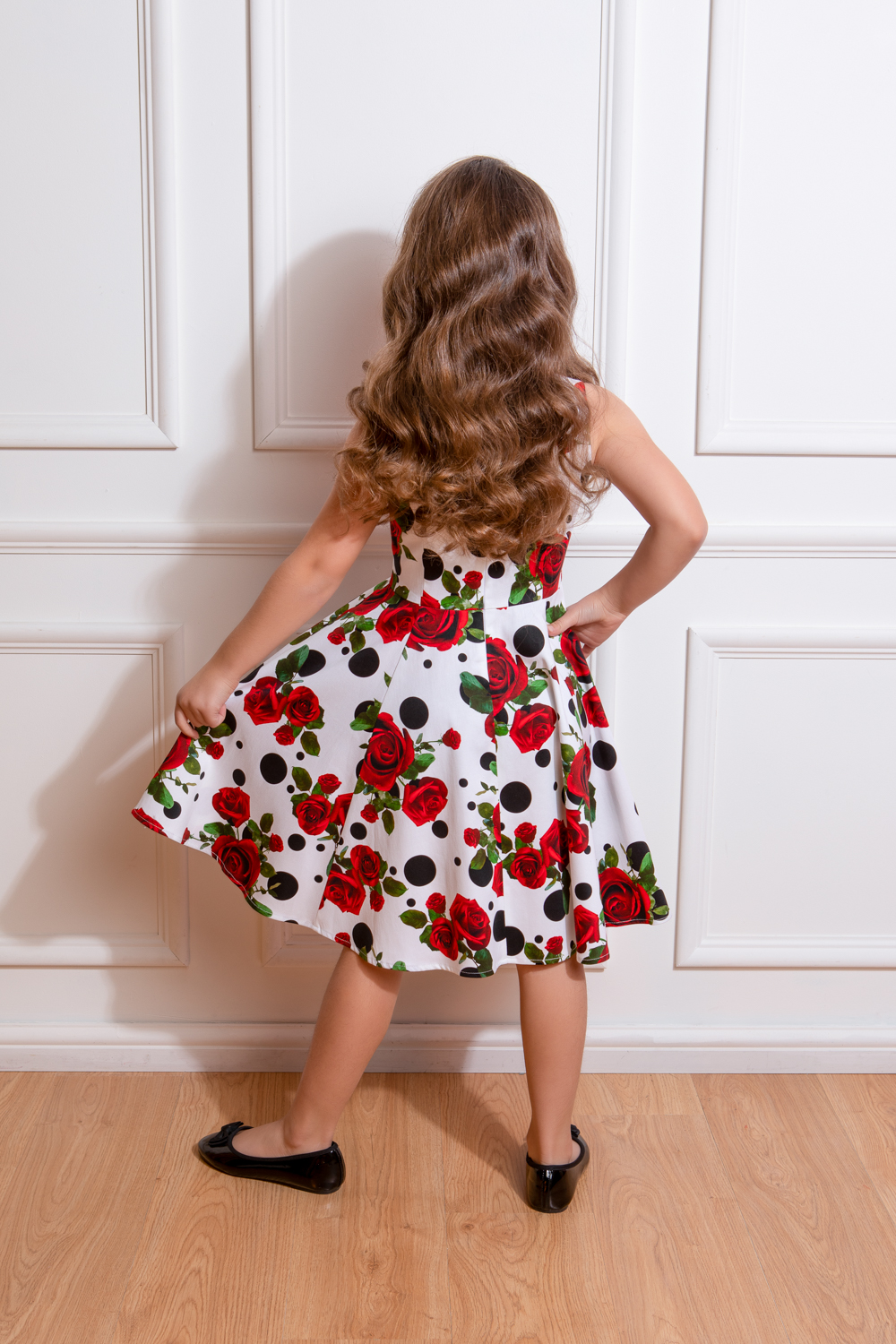 Colette Floral Swing Dress in Kids